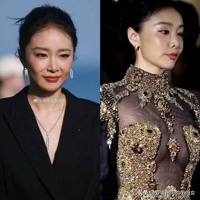 群浓妆艳抹中格外清爽没假面感这一夜被素颜的金晨惊艳在一(图2)