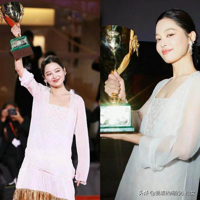 群浓妆艳抹中格外清爽没假面感这一夜被素颜的金晨惊艳在一(图3)